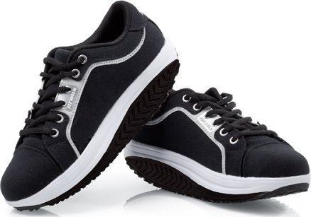 Fitness King Trampki z podeszwą kołyskową Fit Walk balansujące na fitness czarne 41