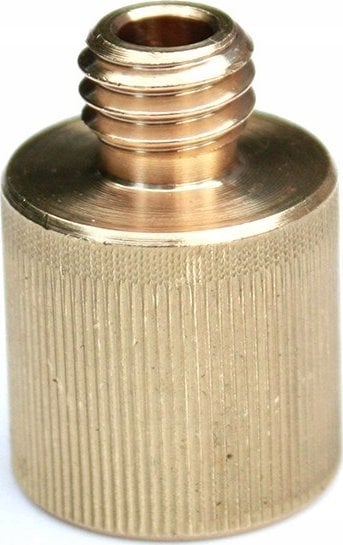 Rycote Rycote Brass 3/8" M to 5/8" F screw adaptor