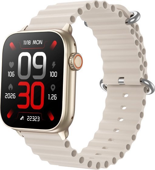 Smartwatch Hagen HC63.115.531 Beżowy