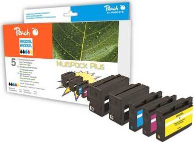 Tusz Peach Patrone Peach HP 932/933XL Füllanzeige MultiPackPlus Retail - PI300-578