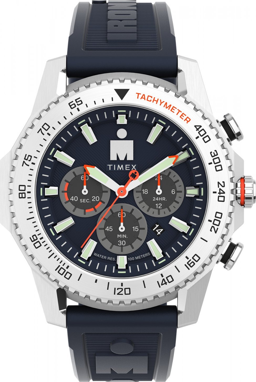 Zegarek Timex Zegarek męski TW2W55500 niebieski