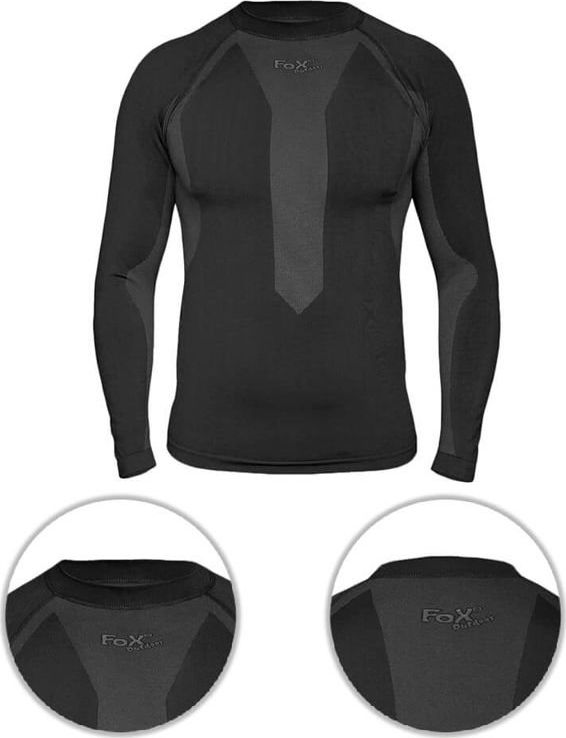 Fox Fox Outdoor Bluza Termoaktywna Czarna XXL