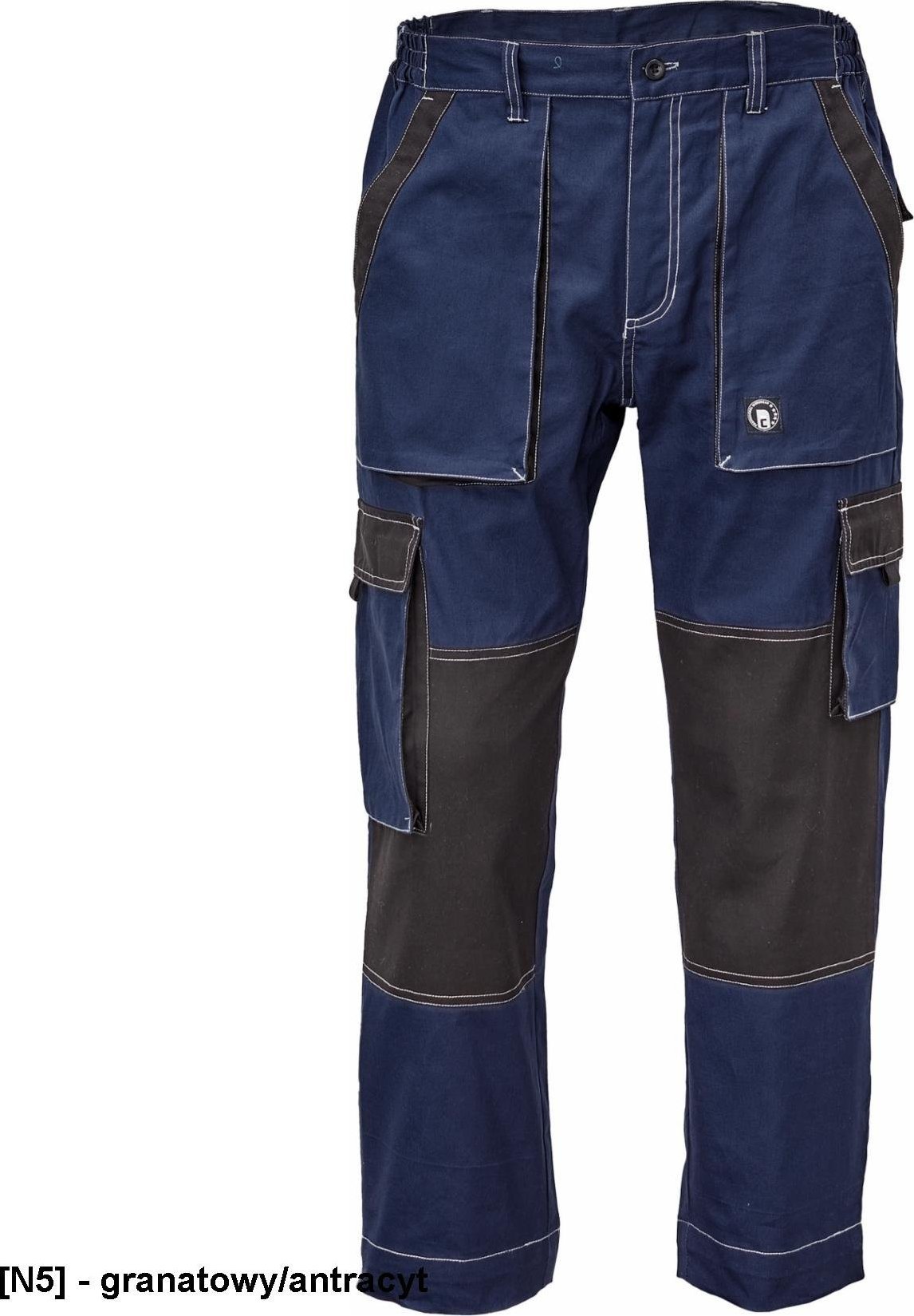 CERVA MAX SUMMER - spodnie - granatowy/antracyt 64