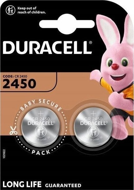 Duracell Bateria CR2450 2 szt.