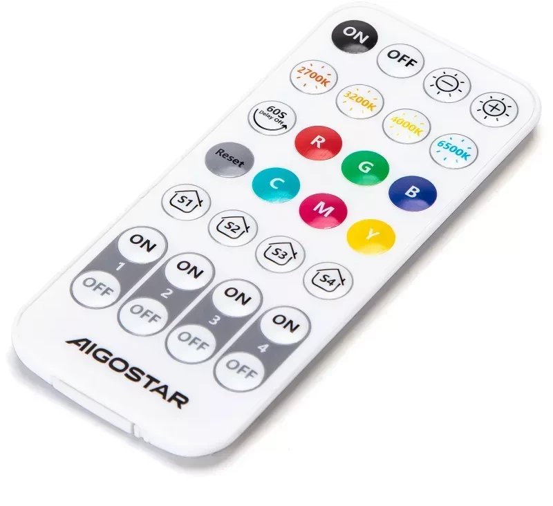 Pilot do łatwego sterowania inteligentnym oświetleniem Bluetooth Mesh