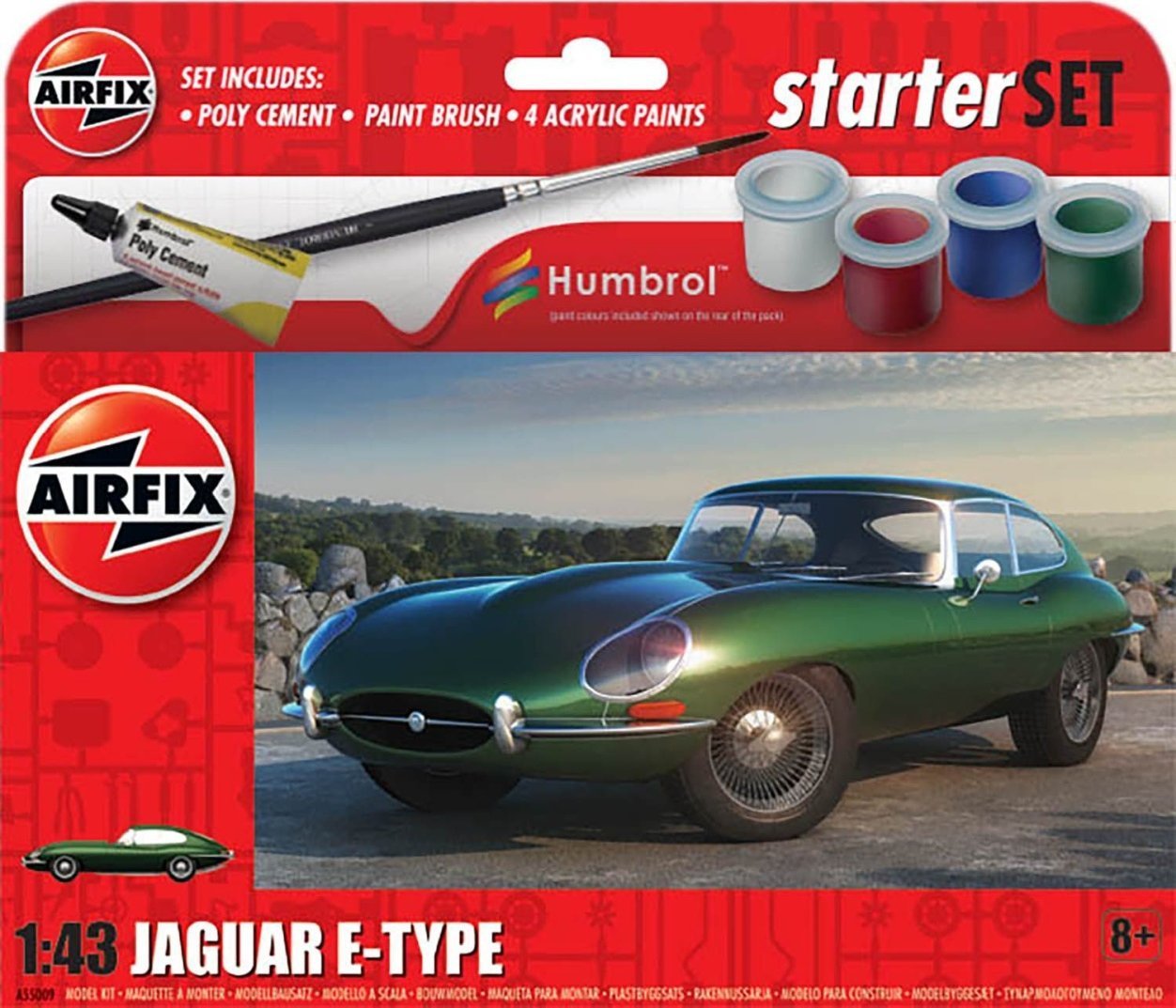 Airfix Airfix Starter Set - Jaguar E-Type