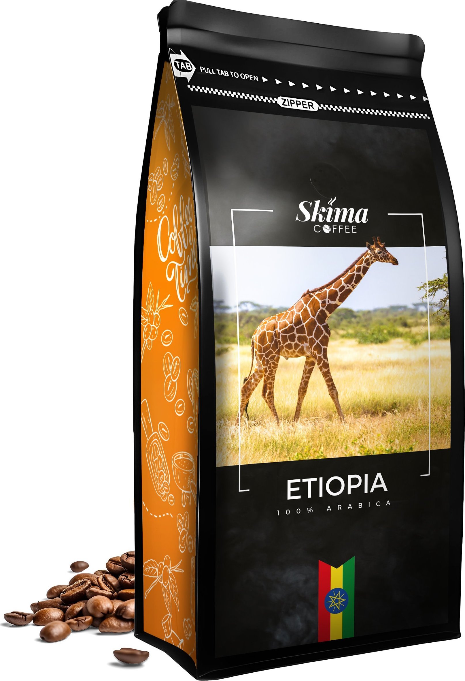 Kawa ziarnista SkimaCoffee Etiopia 1 kg