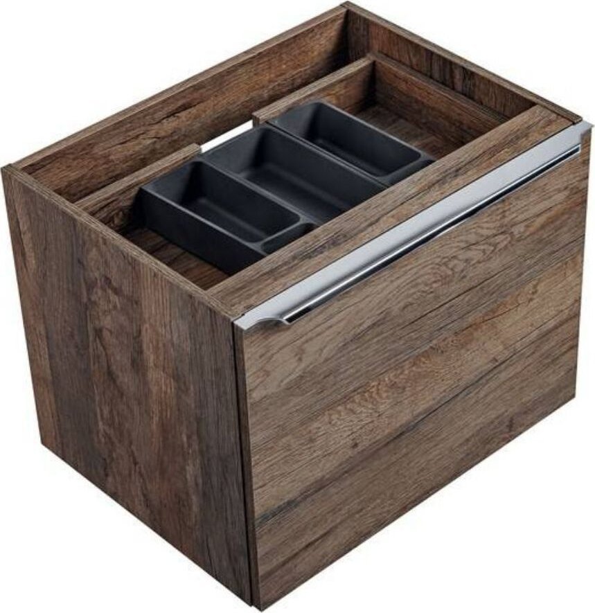 Comad Szafka wisząca pod umywalkę, Santa Fe, 60x46x46 cm, dąb vintage, mat