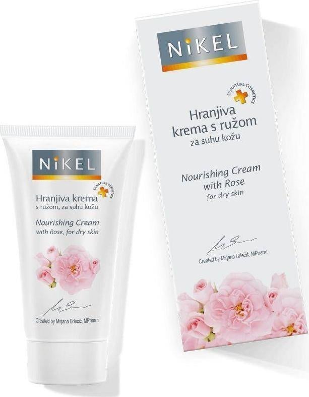 Nikel NIKEL, Odżywczy krem do twarzy z Różą, 50ml