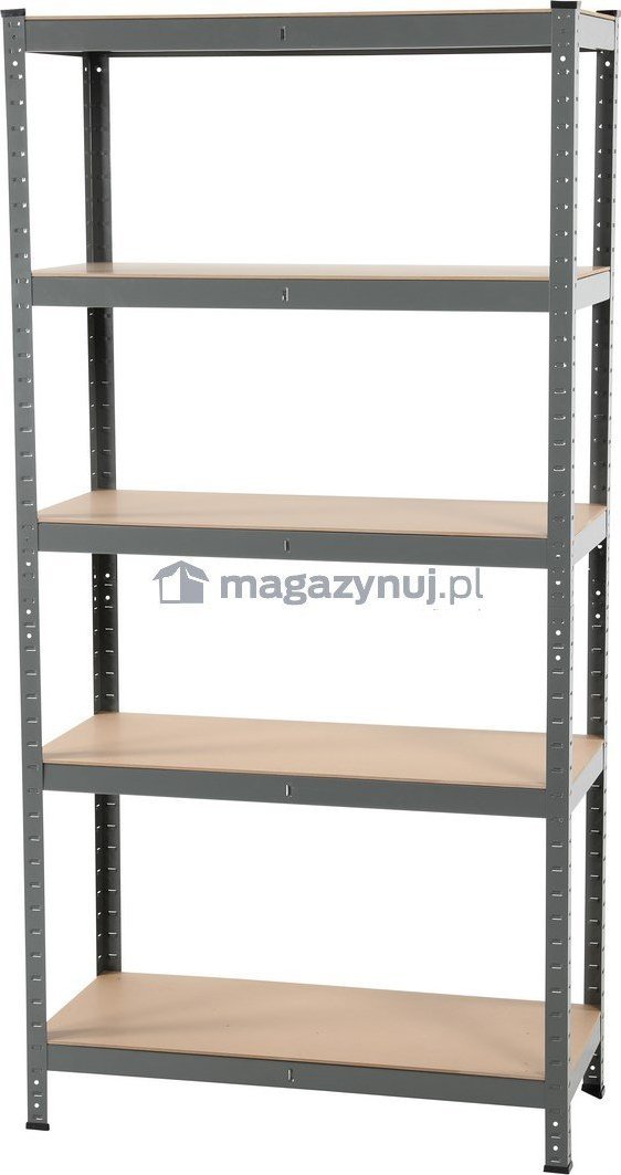 Swedmach Regał warsztatowy (5 półek, wym. 900 x 1800 x 400 mm)