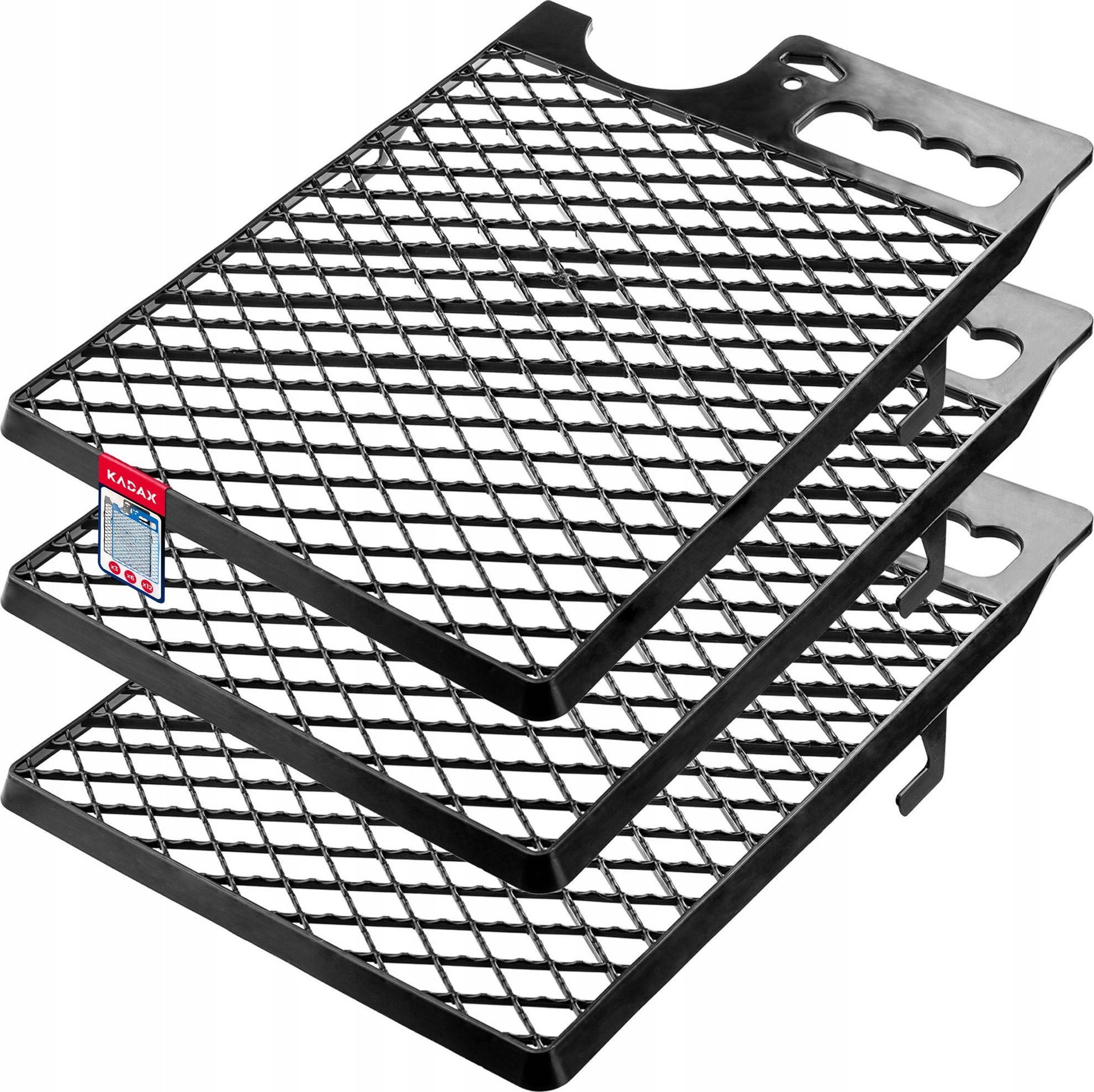 Kadax Kratka Malarska Do Wałka 39x28 cm Czarna 3szt