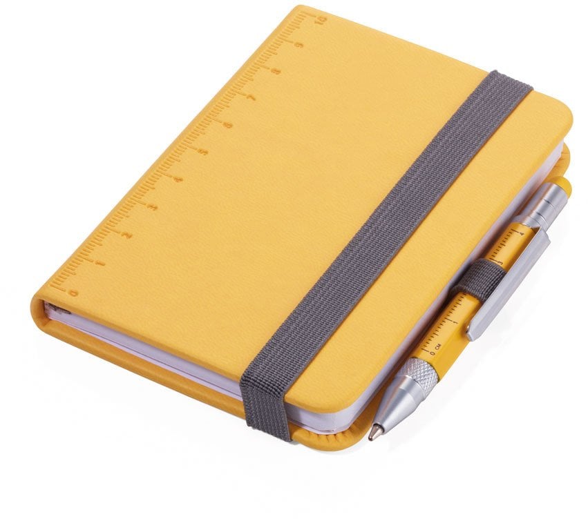 TROIKA NPP25/YE notatnik A7 128 ark. Żółty