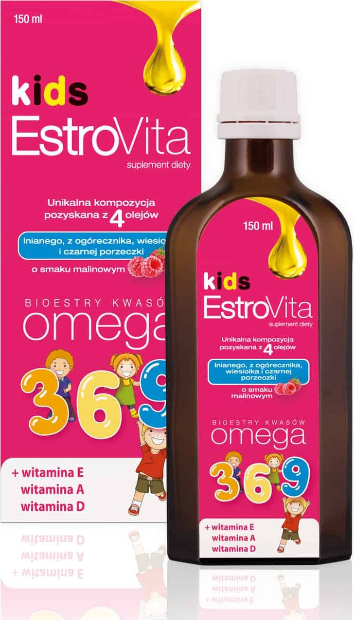 Skotan Estrovita Kids płyn 150 ml - Długi termin ważności!