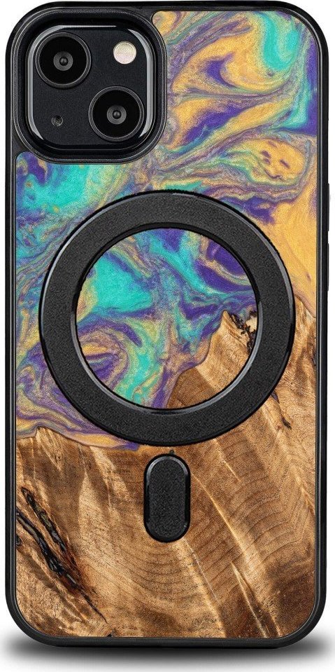 BeWood Etui Bewood Unique na iPhone 13 - Planets - Merkury z MagSafe