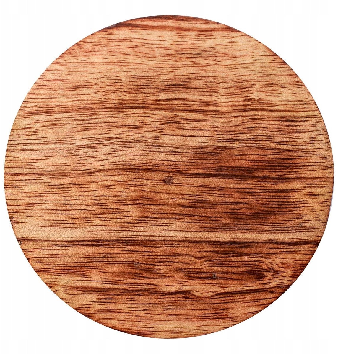 Pokrywka drewniana z uszczelką 80 mm, 3 szt