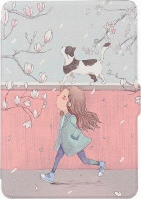 Etui do Amazon Kindle 4 Dziewczynka