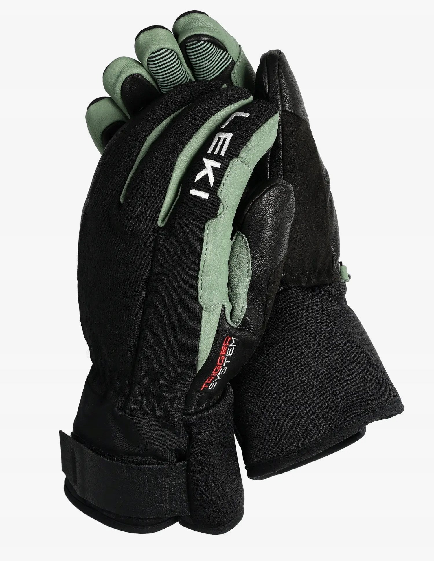 LEKI RĘKAWICE Argus Thermo 3D black green 9.5