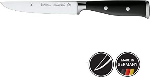 WMF Nóż przygotowawczy WMF Grand Class 27 cm, specjalna stal ostrza, kuty nóż, cięcie wydajności, nitowana rękojeść, ostrze 14 cm