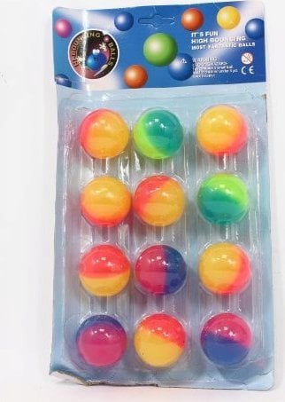 Pierot Piłeczki kauczukowe 40mm 12szt/op XYR01 07840