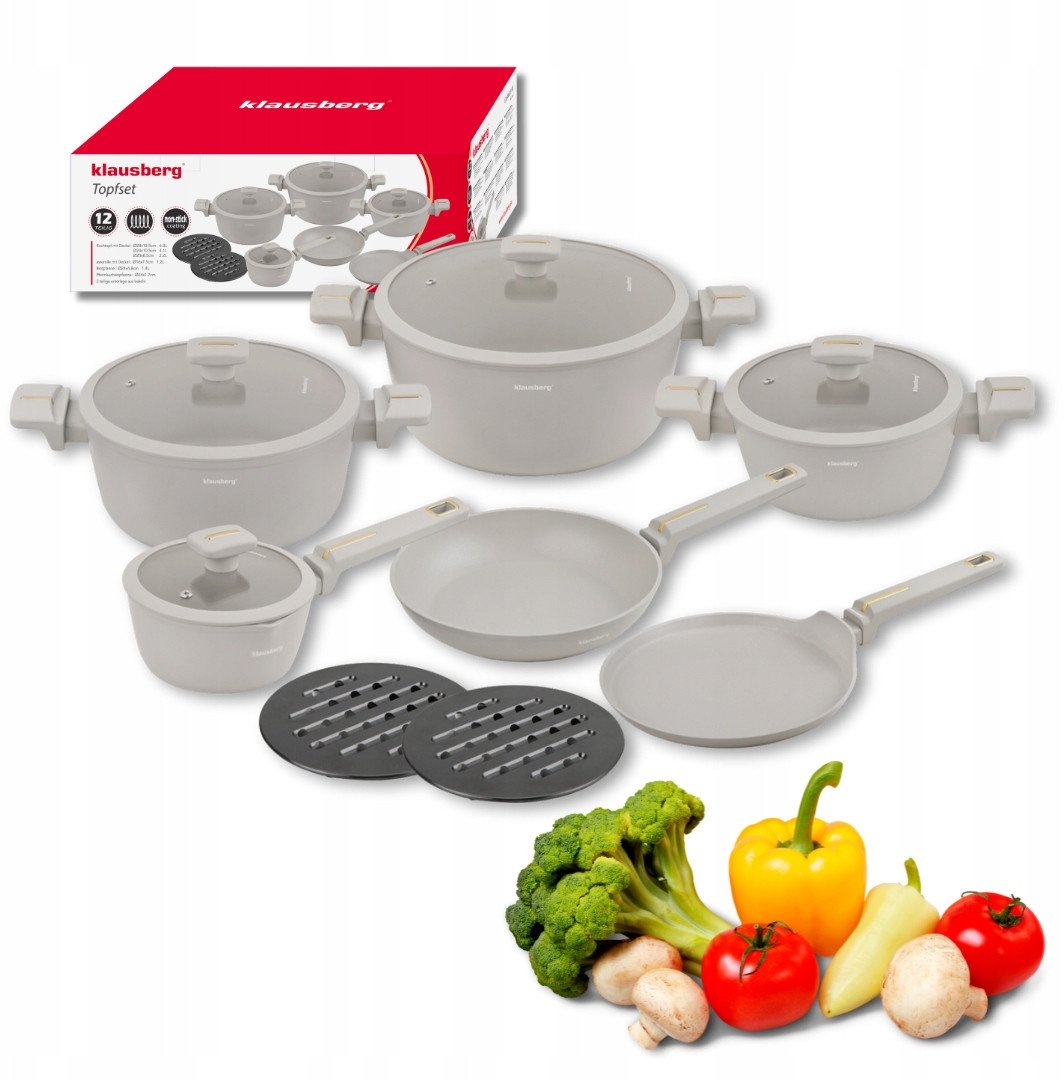 Klausberg ZESTAW 12 ELEM. GARNKÓW MARMURKOWYCH KB-7967