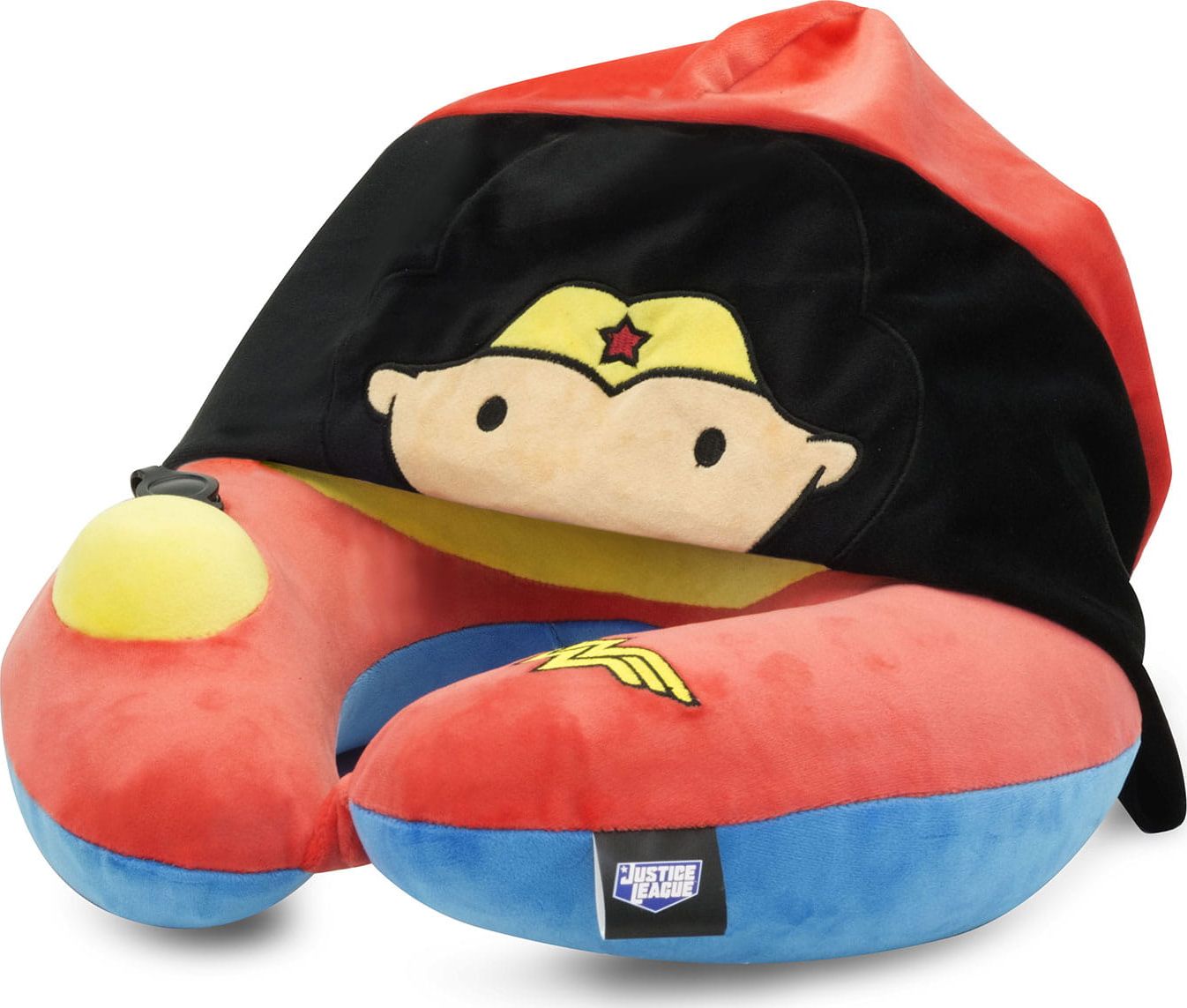Ridaz Poduszka podróżna Wonder Woman Justice League z kapturem
