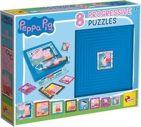 Lisciani LISCIANI PUZZLE PROGRESYWNE 8 PEPPA PIG