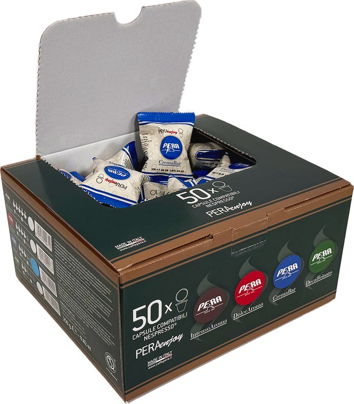 Pera Kapsułki Pera Crema Bar - 50 sztuk (kompatybilne z NESPRESSO*)