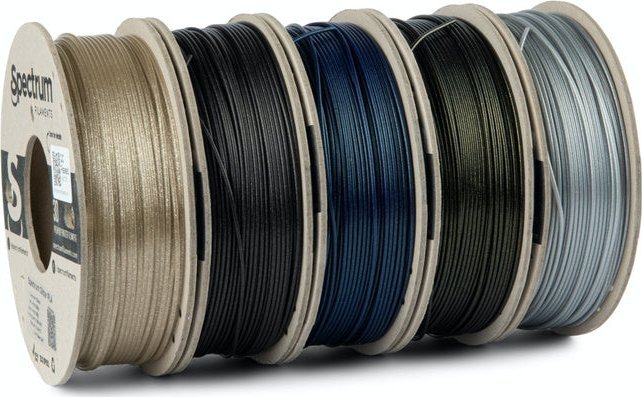 Spectrum PLA Glitter Multi Pack - 1,75mm - 5 X 0,25 KG