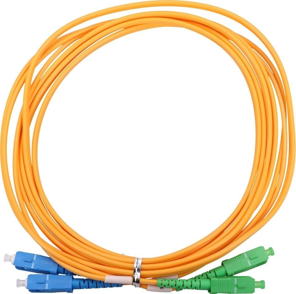 ExtraLink Extralink SC/APC-SC/UPC | Patchcord | Jednomodowy, Duplex, G657A1, 3mm, 2m