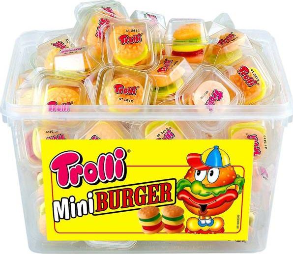 Trolli Miniburger 60 szt.