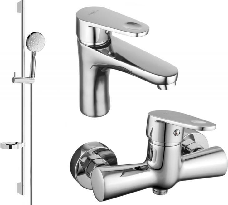 Mexen Mexen Kama DS75 zestaw prysznicowy, chrom - 72504DS75-00