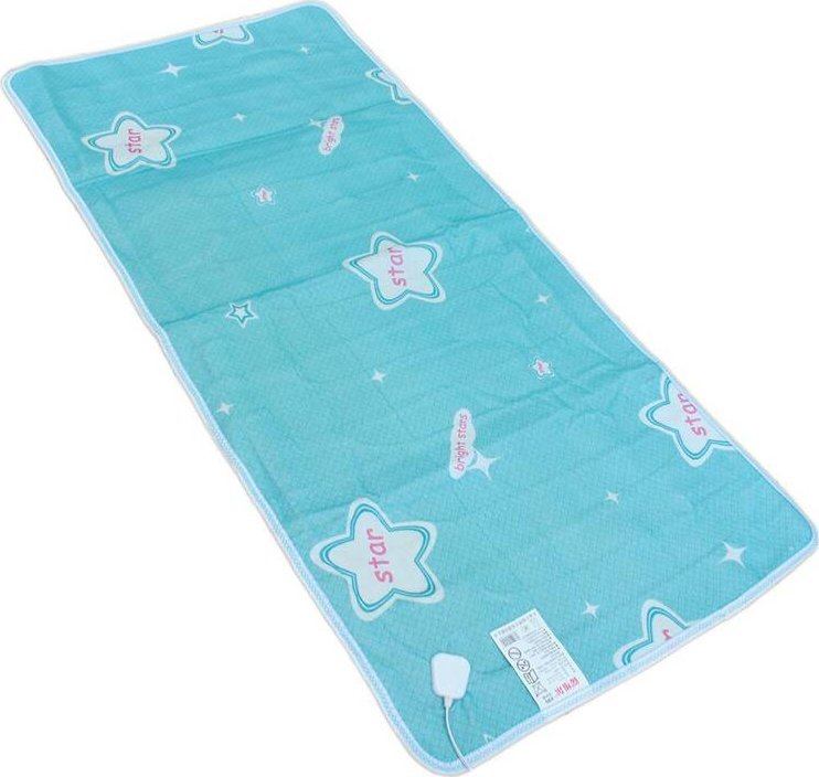 Aptel Elektryczny koc ogrzewający z pilotem 150x70cm 230V niebieski (AG165J)