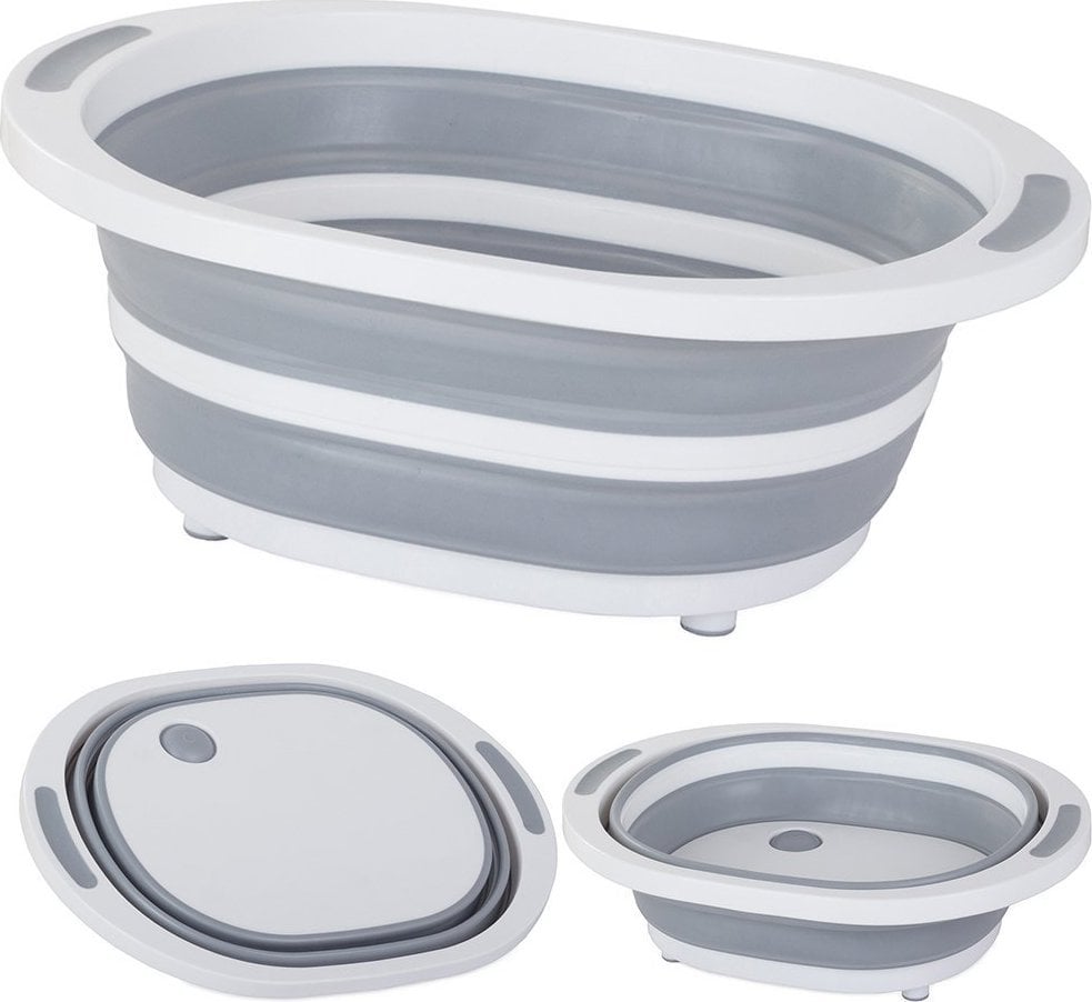 Verk Miska składana silikonowa z odpływem zlew deska uniwersalny