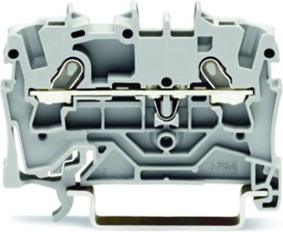 Wago Złączka szynowa 2-przewodowa 1,5mm żółta (2001-1206)