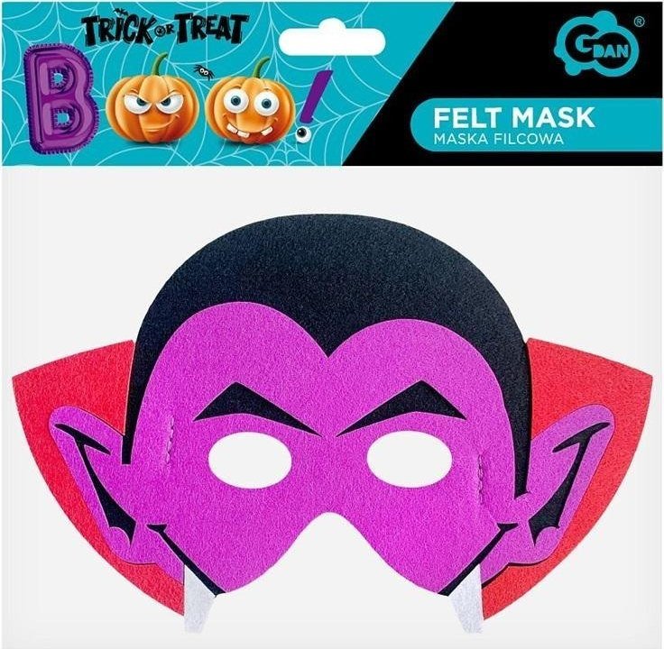 GoDan Maska filcowa wampir 24x16cm