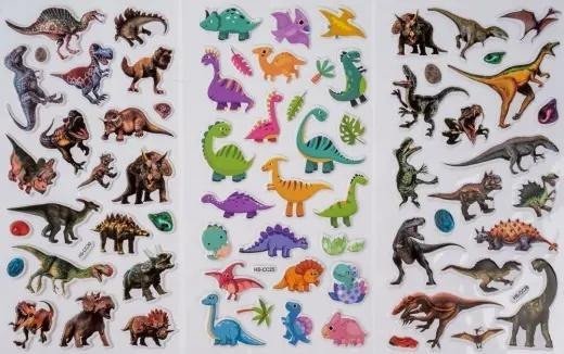 Naklejki plastikowe (6szt) EDUKAMP