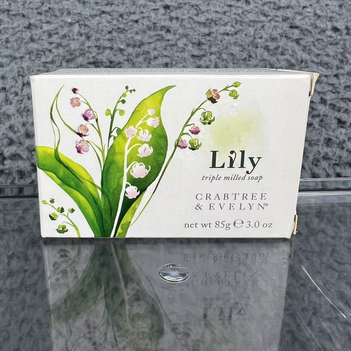 Trussardi Crabtree & Evelyn, Lily, Hydrating, Soap Bar, 85 g For Women