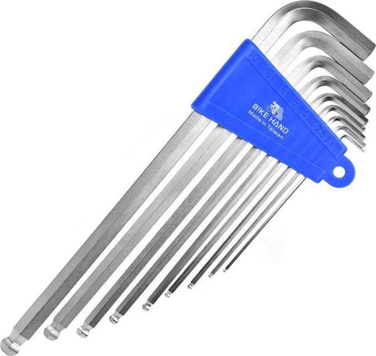 Bike Hand Zestaw kluczy imbusowych Bike Hand YC-623 9 sztuk 1.5-10 mm