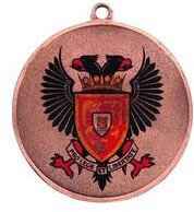 Victoria Sport Medal piłka nożna z nadrukiem kolorowym LuxorJet