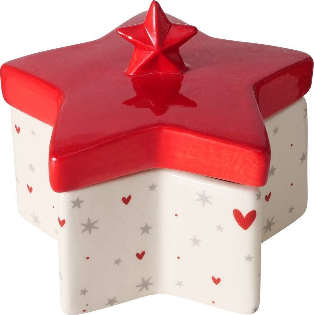 Boltze Ceramiczna szkatułka ANELLA w kształcie gwiazdy