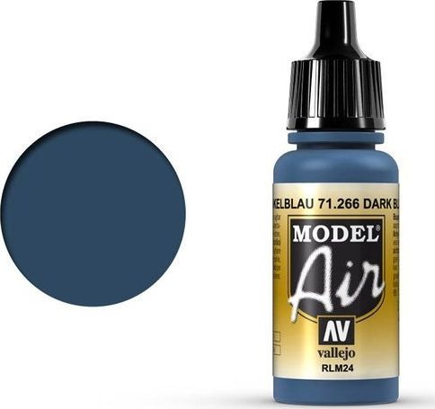 Vallejo Vallejo Model Air Dark Blue RLM24 71.266 uniwersalny