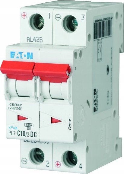Eaton PL7-C10/2-DC WYŁ.NADPRĄDOWY 10KA DC