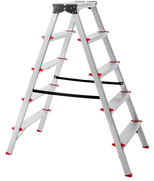 2-SIDED ALUMINIUM FOLDING STAIRS 5-STEP