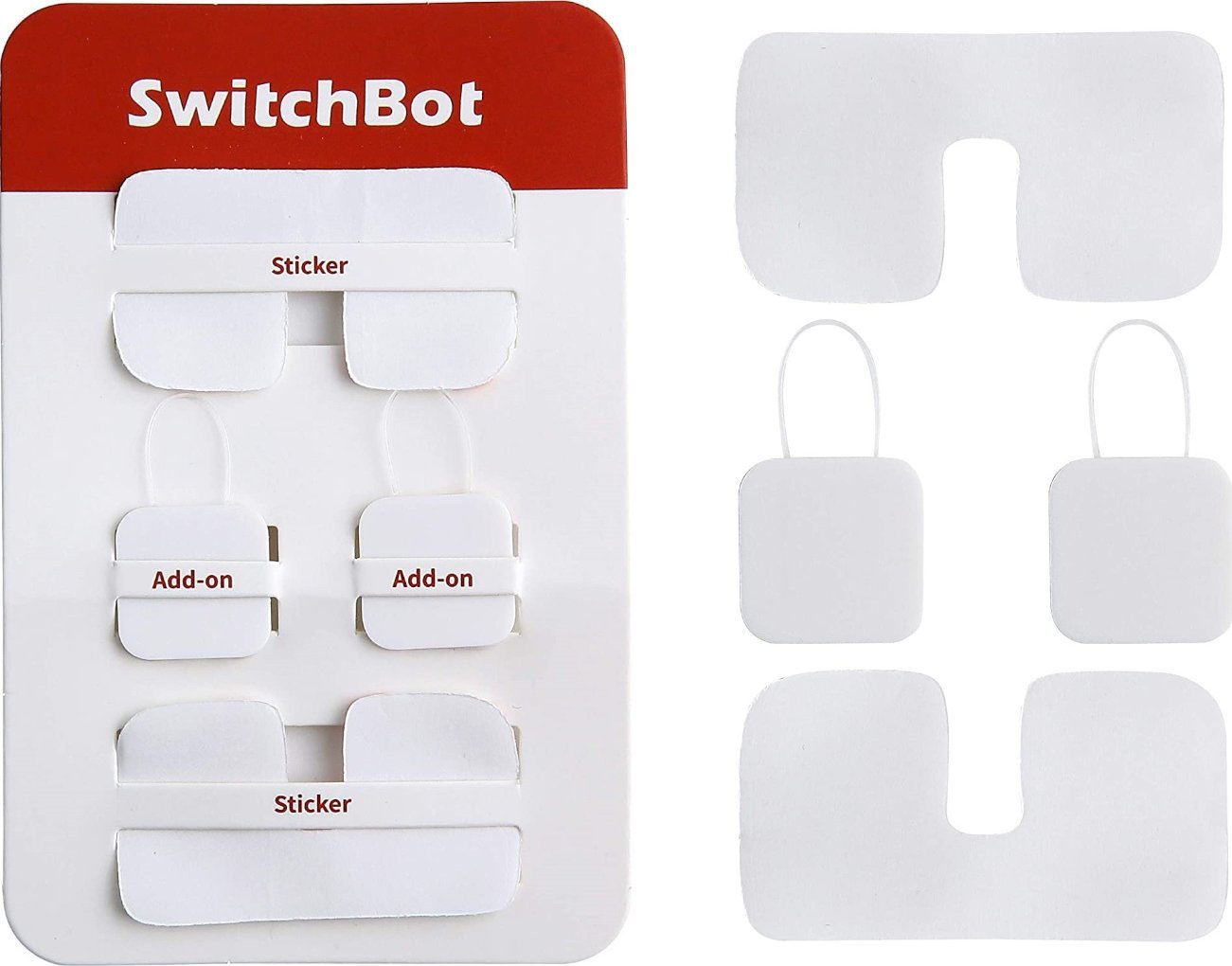 SwitchBot Add-on sticker dodatkowe naklejki