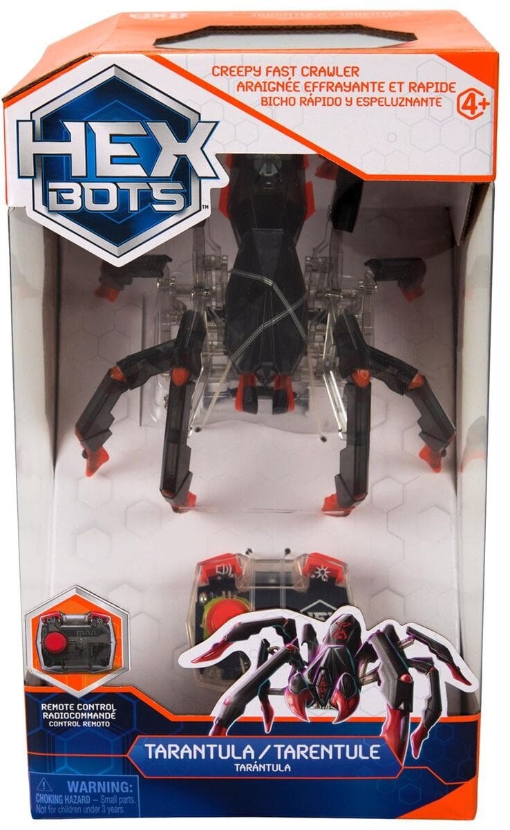 HEX BOTS interactive toy Black Widow
