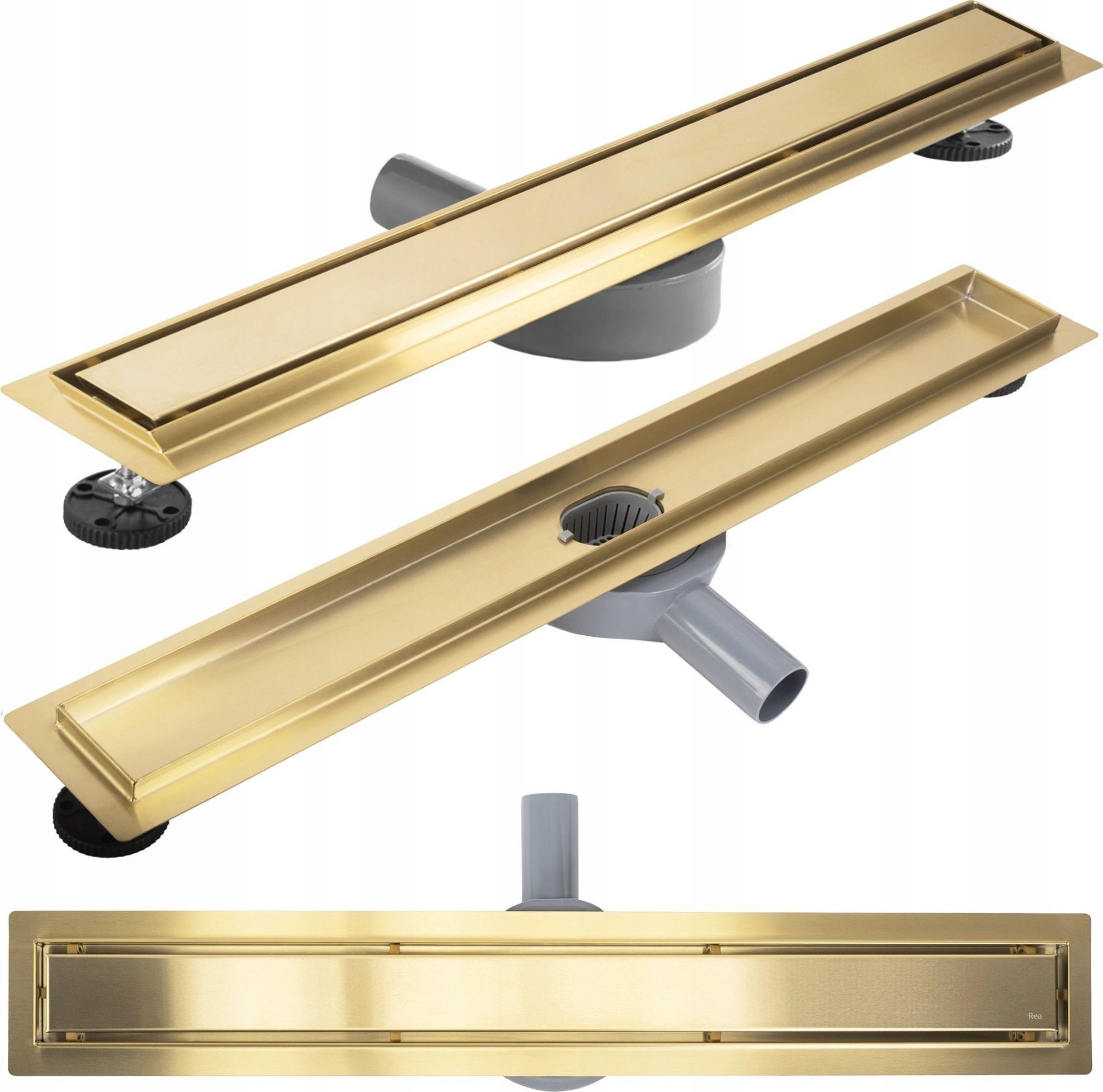 REA-G2850 / REA / NEOX PRO / ODWODNIENIE LINIOWE 1000 ZŁOTY SZCZOTKOWANY /