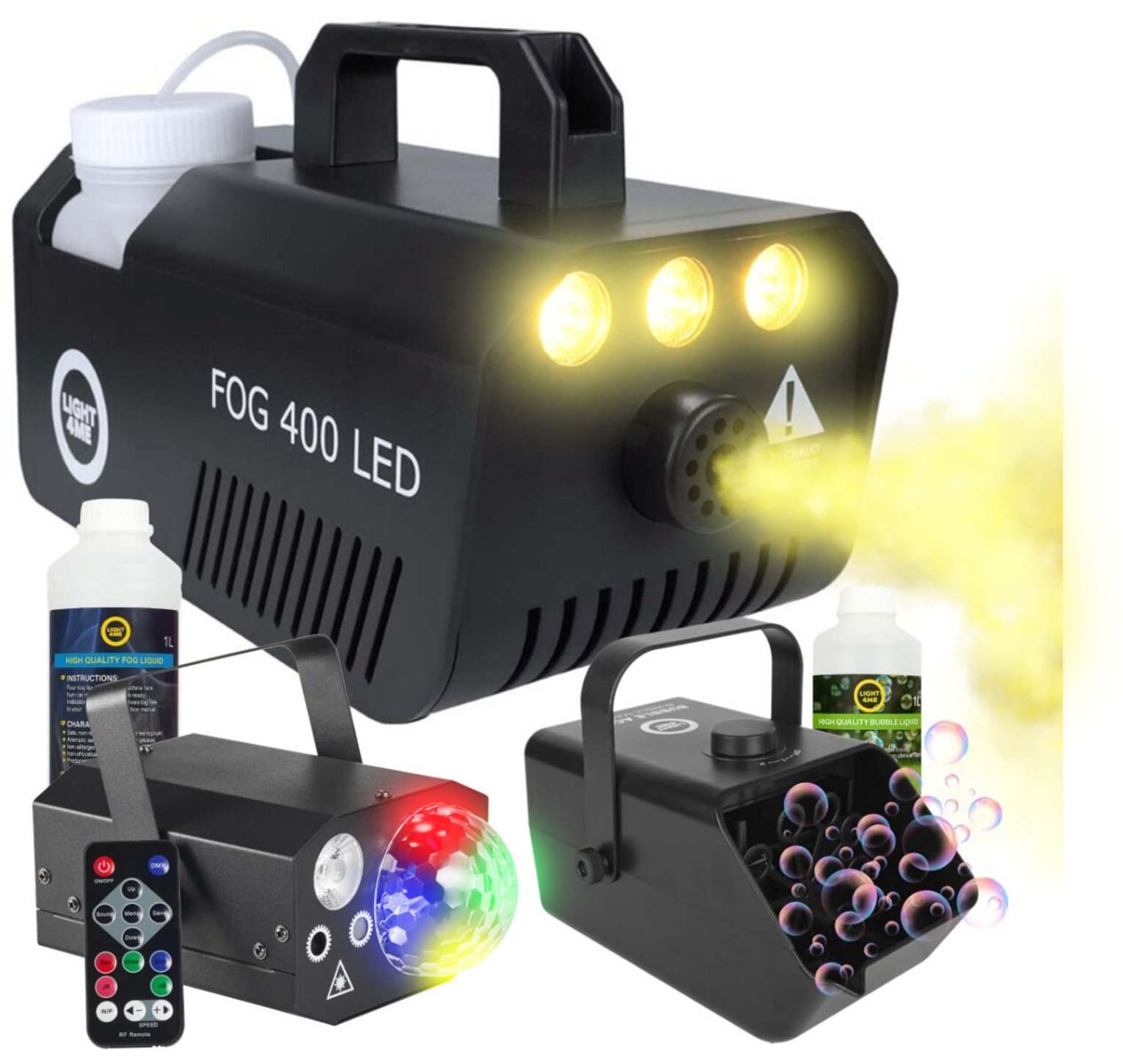 LIGHT4ME GIG SET 2 Zestaw efektów na imprezę