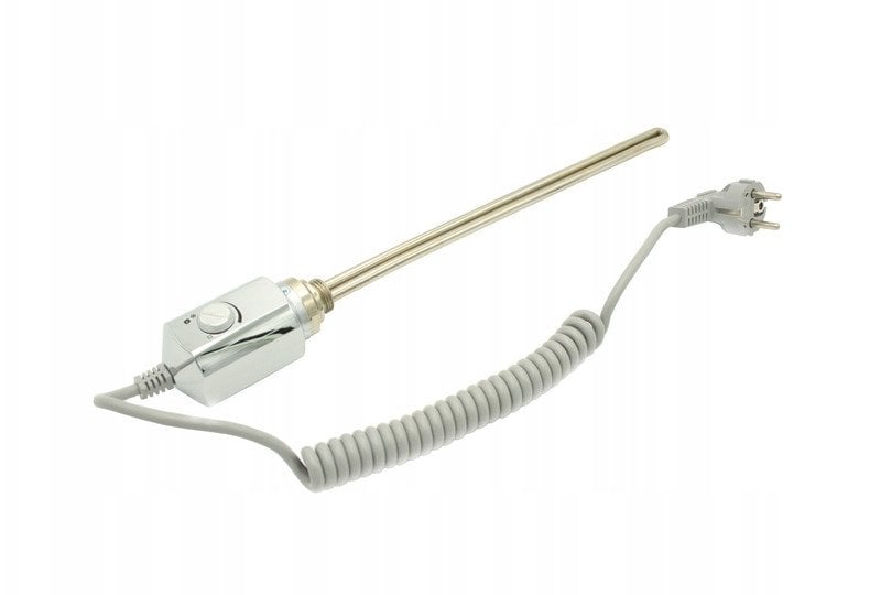 GRZAŁKA ŁAZIENKOWA Z TERMOSTATEM RD10 600W CHROM VOLUX // GRŁ-V-RD10.600CH