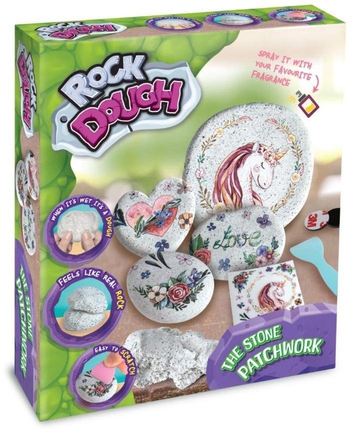 Zestaw Rock Dough - Kamienne magnesy Unicorn
