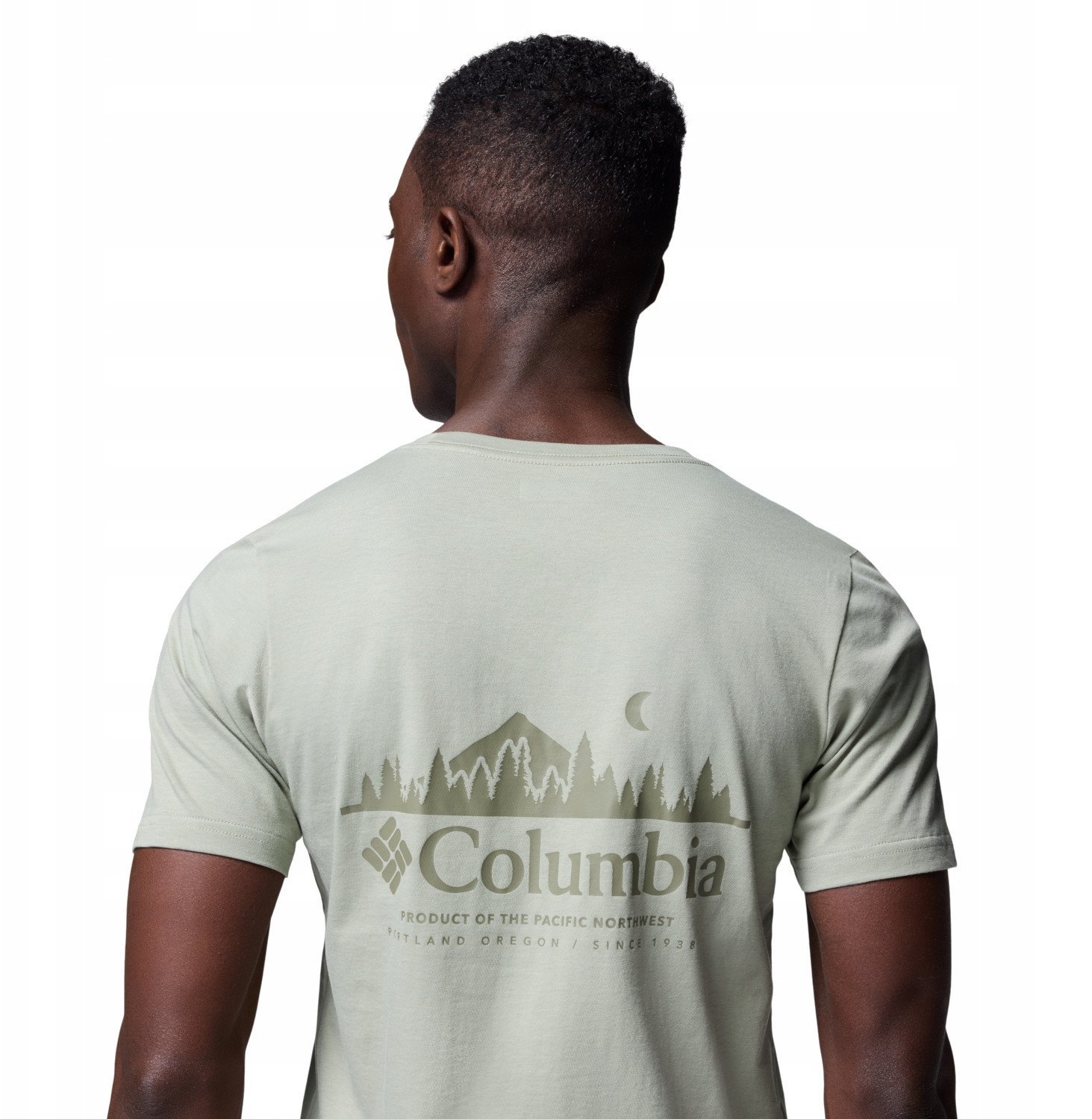 Columbia Rapid Ridge Back Graphic Tee II 1934824349 Zielone M